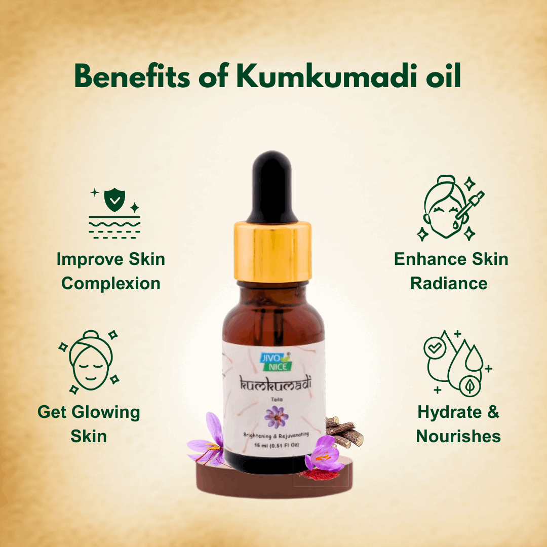 Kumkumadi Oil for Rejuvenating Clear Bright Skin
